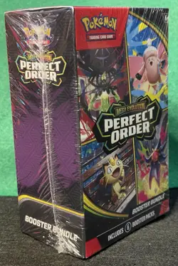✨Perfect Order Booster Bundle 6 Packs Sealed Mega Evolution Pokemon TCG✨ - Image 2