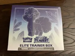Pokemon TCG: Sword & Shield - Silver Tempest ETB Elite Trainer Box New Sealed - Image 1