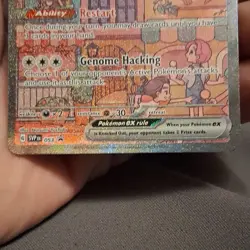 Pokemon Mew ex 053 Promo Full Art Holo Sv: Scarlet & Violet 180 HP 2023 - Image 4