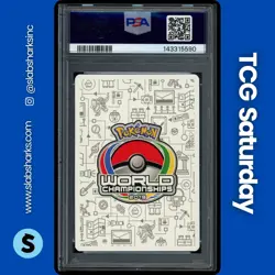 2019 POKEMON '19 WORLD CHAMPIONSHIPS DECK: MIND BLOWN #76/214 MEW PSA 10 - Image 2