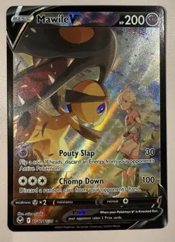 Pokemon TCG Mawile V TG17/TG30 Swsh12: Silver Tempest Trainer Gallery Holo - Image 1