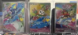 Pokemon TCG - Rowlet, Litten, Popplio MEP 043, 044, 045 First Partner Promo - NM - Image 1