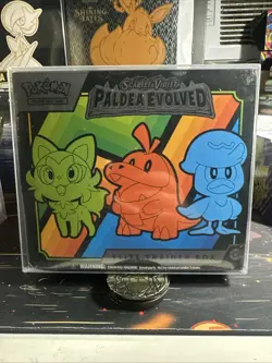 Pokemon TCG Paldea Evolved Elite Trainer Box ETB New Sealed 820650853661 - Image 1