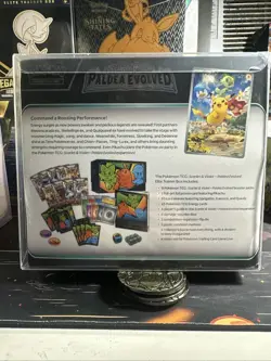 Pokemon TCG Paldea Evolved Elite Trainer Box ETB New Sealed 820650853661 - Image 2