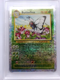 Pokemon 1x Butterfree - Legendary Collection Reverse Holo - #21 - PSA 6 - Image 3