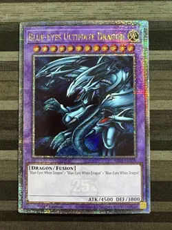 Yugioh | Blue-Eyes Ultimate Dragon | RA03 | Quarter Century Rare | 1st | NM - Image 1