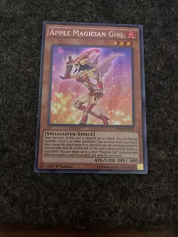 🔥 YUGIOH • APPLE MAGICIAN GIRL • SECRET RARE • MVP1-ENS15 • 1st • NM/M 🔥 - Image 1