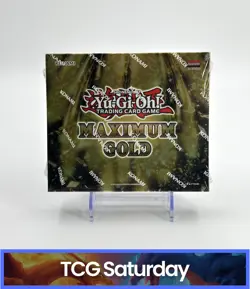 YU-GI-OH! TRADING CARD GAME TCG MAXIMUM GOLD SEALED BOX - Image 1