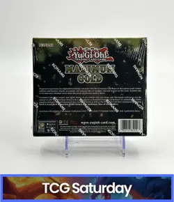 YU-GI-OH! TRADING CARD GAME TCG MAXIMUM GOLD SEALED BOX - Image 2