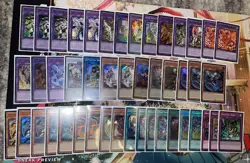 Yu-Gi-Oh Dracotail Branded Deck Core Fallen, Ecclesia, Faimena + More - Image 1