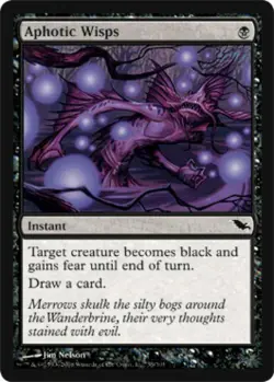 Aphotic Wisps - Medium Play MTG Shadowmoor - Image 1