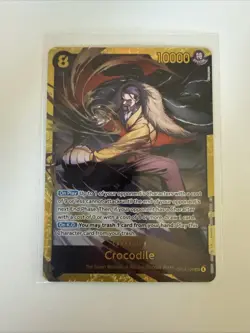 Crocodile (Foil) OP14-120 (SEC) One Piece Card Game The Azure Sea's Seven U - Image 1