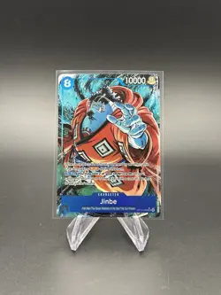 One Piece TCG Jinbe (Alternate Art) OP14-049 The Azure Sea's Seven Foil - Image 1