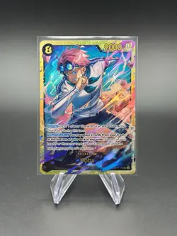 One Piece TCG Koby (119) OP11-119 A Fist of Divine Speed Foil Secret - Image 1
