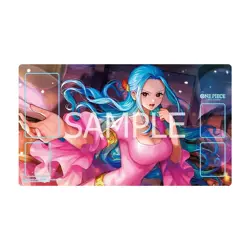 ONE PIECE Card Game Official Playmat Nefertari Vivi + Promo Card Sealed Limited - Image 4