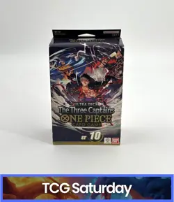 ONE PIECE TCG THE THREE CAPTAINS ST 10 SEALED ULTRA DECK BOX - Image 1