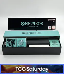 ONE PIECE TCG 1ST ANNIVERSARY JAPANESE SET SUPPLY UNSEALED BOX - Image 1