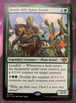 Bristly Bill, Spine Sower - NM Mythic Promo Pack Outlaws of Thunder Junction MTG - Image 1