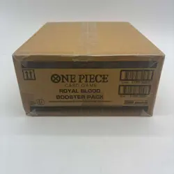 One Piece OP-10 Royal Blood English 12 Booster Box Case Factory Sealed - Image 1