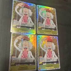 4x One Piece Vegapunk eb02-056 Anime 25th Collection Foil SR EB-02 Xtra Booster - Image 3