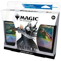 Magic: The Gathering MTG x Final Fantasy Cloud/Sephiroth Starter Kit, Free Ship - Image 1