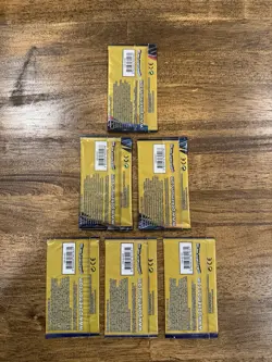 Pokemon TCG 3-card Mini Packs x6 (Team Up/Unbroken Bonds/Evolutions) SEALED NEW - Image 2