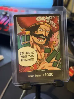 One Piece TCG English OP13 Don!! Card - Carrying On His Will - Image 1