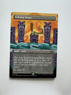 Echoing Deeps (Borderless) #346 (NM) Lost Caverns of Ixalan LCI Magic MTG - Image 1
