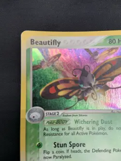 Beautifly 2/109 Holo Rare - Ruby & Sapphire - Pokemon Card TCG - Image 2