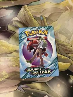 Pokemon N's Zoroark Trainer Tips Card Journey Together NM - Image 1