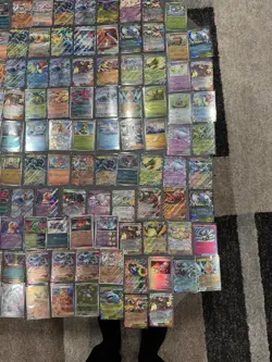 Pokemon TCG Mixed Card Lot 150+ Cards Holo/Foil/Regular Bulk English Pokemon - Image 2