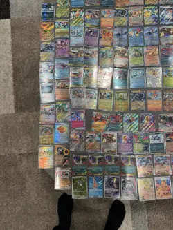 Pokemon TCG Mixed Card Lot 150+ Cards Holo/Foil/Regular Bulk English Pokemon - Image 3