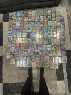 Pokemon TCG Mixed Card Lot 150+ Cards Holo/Foil/Regular Bulk English Pokemon - Image 4