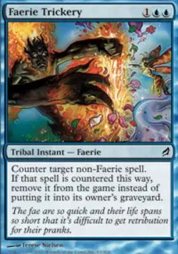Faerie Trickery - Light Play MTG Lorwyn - Image 1