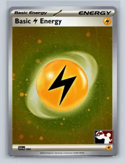 BASIC LIGHTNING ENERGY 004 HOLO C PRIZE PACK SERIES CARDS POKEMON NM - Image 1