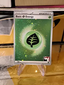 Grass Holo Energy Pokemon Prize Pack Series Promo Series 8 Pokemon Card NM/LP - Image 1