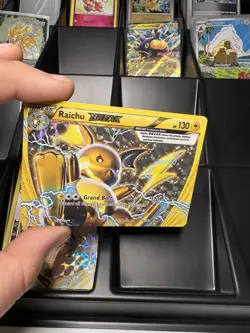 Pokemon Raichu BREAK 50/162 Breakthrough Rare Holo 130 HP Grand Bolt Card - Image 2