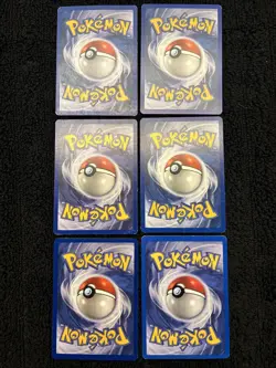 Pokemon Vintage - Common Rare Cards - 6x Card Lot - WOTC 1999 Old Bundle Set - Image 5