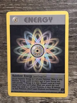 Pokemon Card - Rainbow Energy Team Rocket 80/82 Rare - Image 1