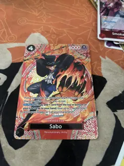 Sabo (P-105) (SP) - Adventure on Kami's Island (OP15-EB04) TCG English Card - Image 1