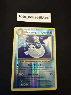 Pokemon 29/108 Dewgong Reverse Holo Rare XY Evolutions 2016 New Card Pokemon TCG - Image 1