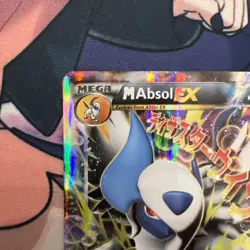 Pokemon TCG M Absol EX XY63 XY Black Star Promo Card Near Mint Condition - Image 3