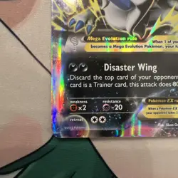 Pokemon TCG M Absol EX XY63 XY Black Star Promo Card Near Mint Condition - Image 4