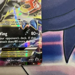 Pokemon TCG M Absol EX XY63 XY Black Star Promo Card Near Mint Condition - Image 5
