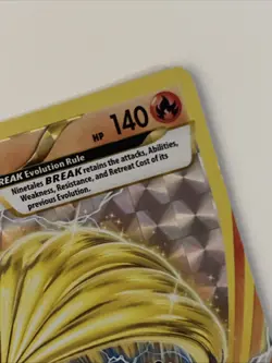 Pokemon XY Evolutions Ninetails Holo Rare Card 16/108 Break LP - Image 5