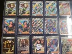 Lot Of 32 Full Art Pokemon TCG Trainer Cards - Image 2
