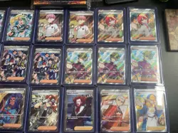 Lot Of 32 Full Art Pokemon TCG Trainer Cards - Image 3