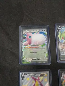 Pokemon Card Lot Of 6 - Full Art + V + More - Tyranitar Slowking Toxtricity - Image 2