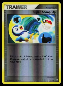 Pokemon Card - Super Scoop Up Majestic Dawn 87/100 Uncommon Reverse Holo - Image 1