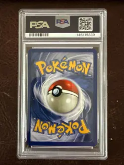 Pokemon Seadra 1st Edition 1999 Fossil Card 42/62 Non-Holo PSA 8 NM-MT - Image 2